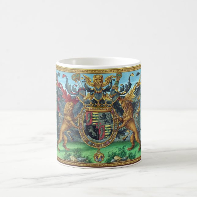 Taza De Café Escudo de armas café Mug (Centro)