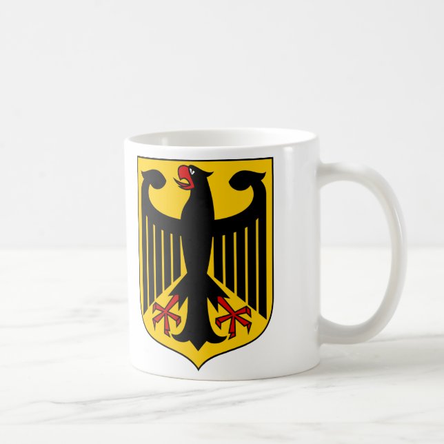 Taza De Café Escudo de armas de Alemania (Derecha)