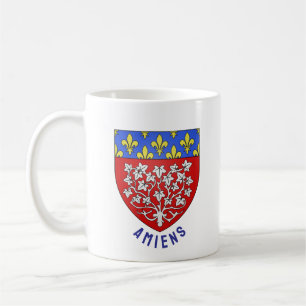 Taza De Café Escudo de armas de Amiens, Francia