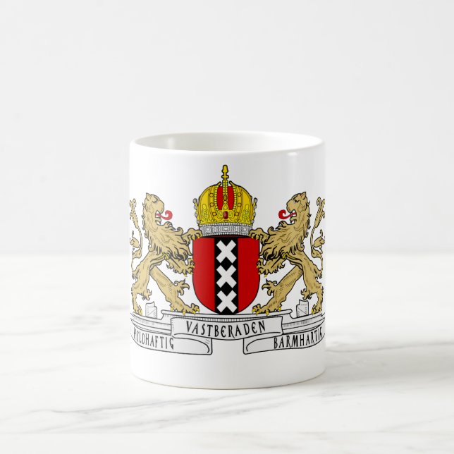 Taza De Café Escudo de armas de Amsterdam (Centro)