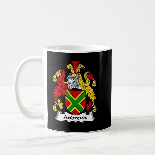 Taza De Café Escudo de armas de Andrews  (Izquierda)