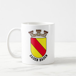 Taza De Café Escudo de armas de Baden Baden - ALEMANIA