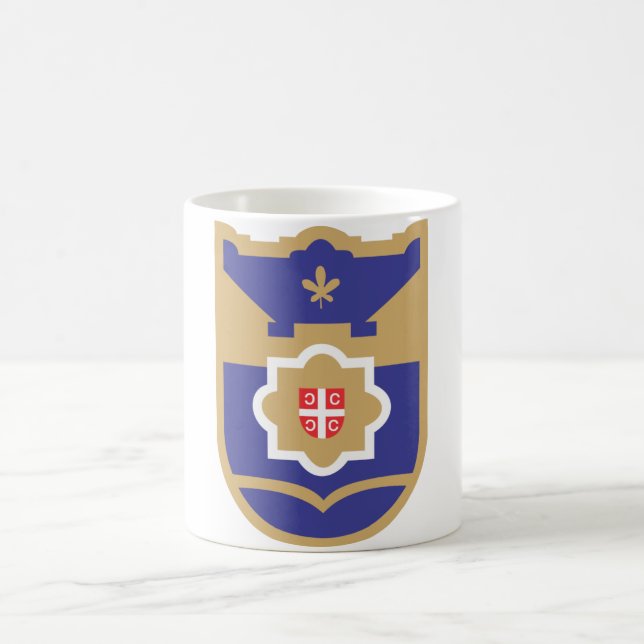 Taza De Café Escudo de armas de Banja Luka (Centro)