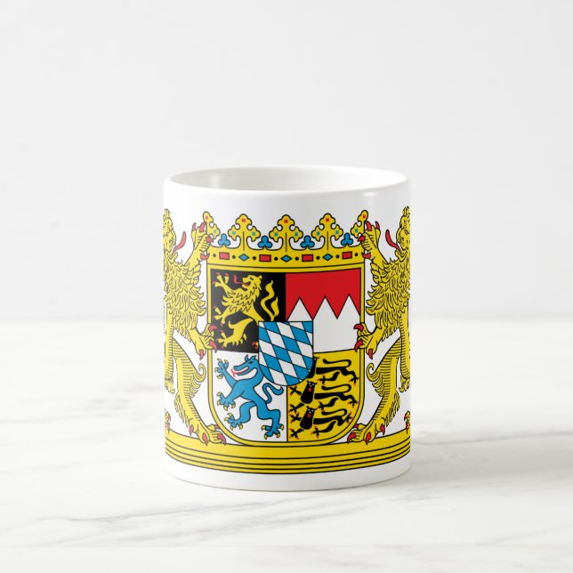 Taza De Café Escudo de armas de Baviera (Centro)