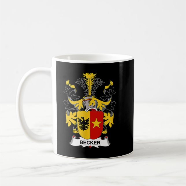 Taza De Café Escudo de armas de Becker  (Izquierda)