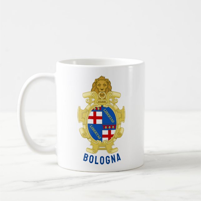 Taza De Café Escudo de armas de Bolonia - Italia