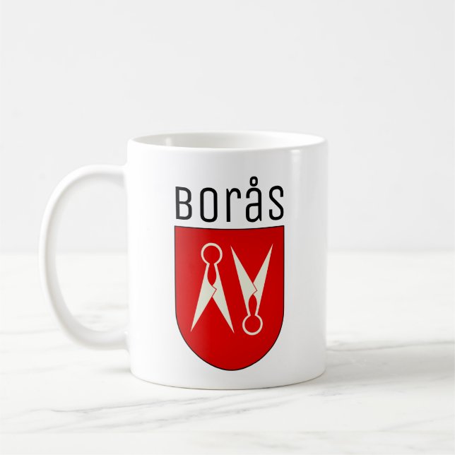 Taza De Café Escudo de armas de Borås, Suecia (Izquierda)