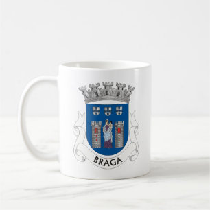 Taza De Café Escudo de armas de Braga, Portugal