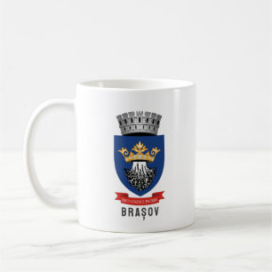 Taza De Café Escudo de armas de Brașov, Rumania