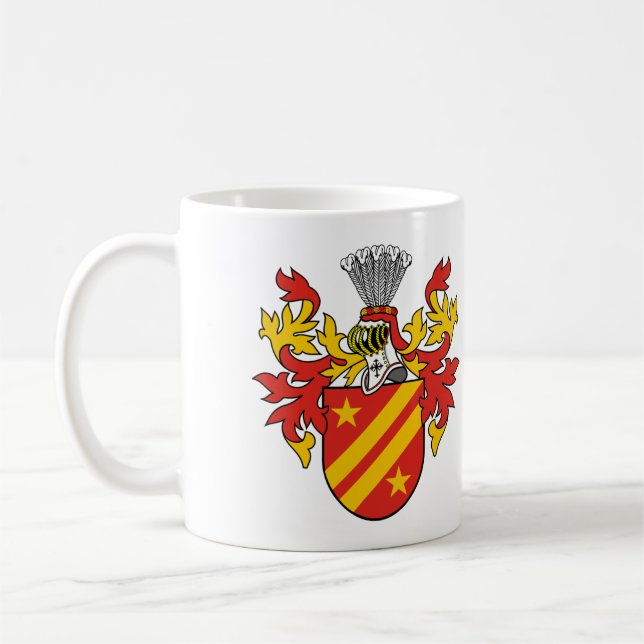 Taza De Café Escudo De Armas De Buonaparte (Izquierda)