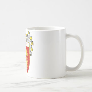 Taza De Café Escudo de armas de Campos/escudo de la familia