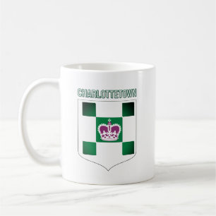 Taza De Café Escudo de armas de Charlottetown - PEI