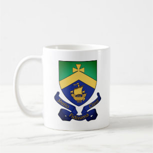 Taza De Café Escudo de armas de Cobh (condado de Cork), Irlanda