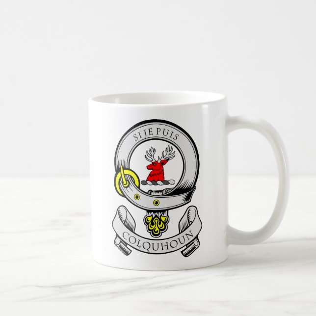 Taza De Café Escudo de armas de COLQUHOUN (Derecha)