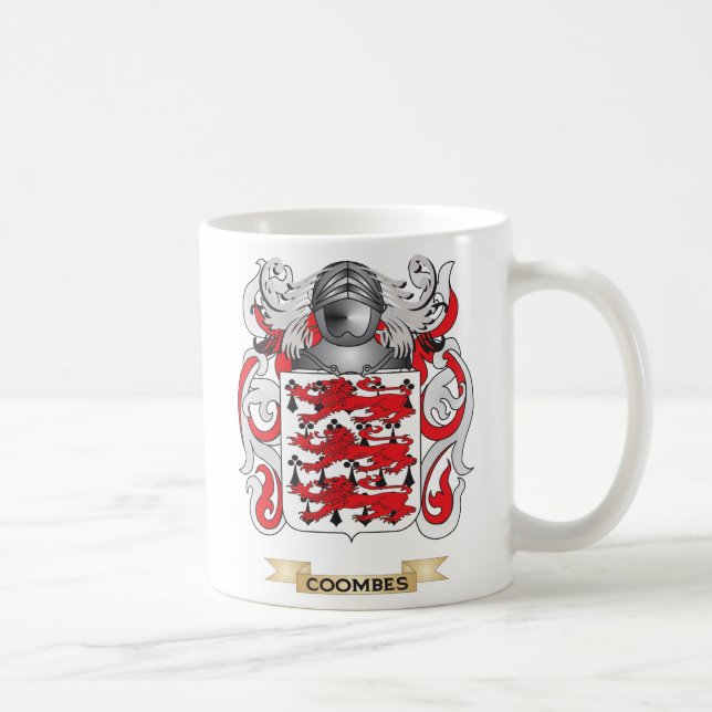 Taza De Café Escudo de armas de Coombes (Derecha)
