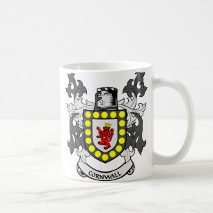 Taza De Café Escudo de armas de CORNUALLES