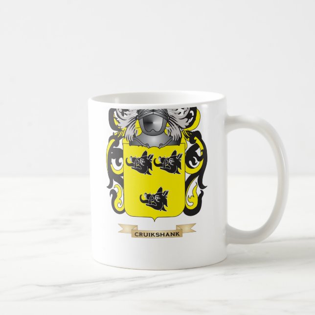 Taza De Café Escudo de armas de Cruikshank (Derecha)