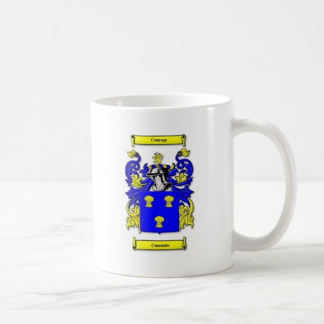 Taza De Café Escudo de armas de Cummins (Derecha)