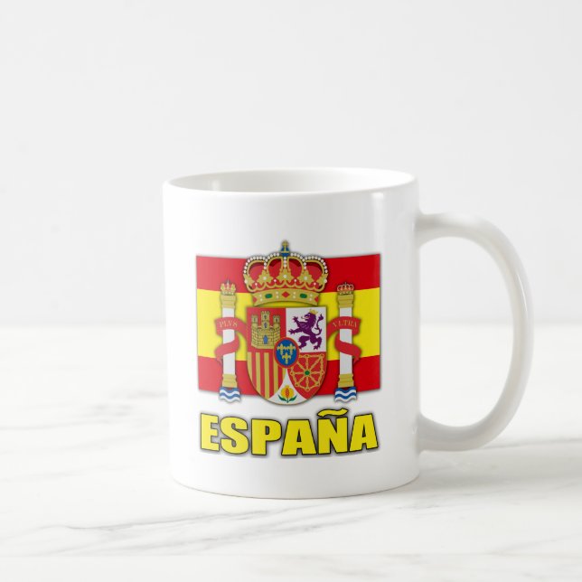 Taza De Café Escudo de armas de España (Derecha)
