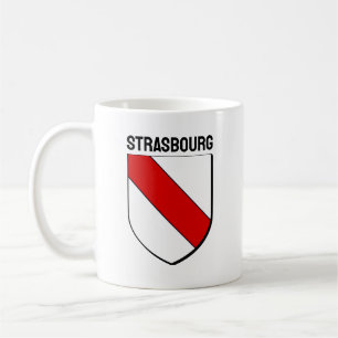 Taza De Café Escudo de armas de Estrasburgo, Francia
