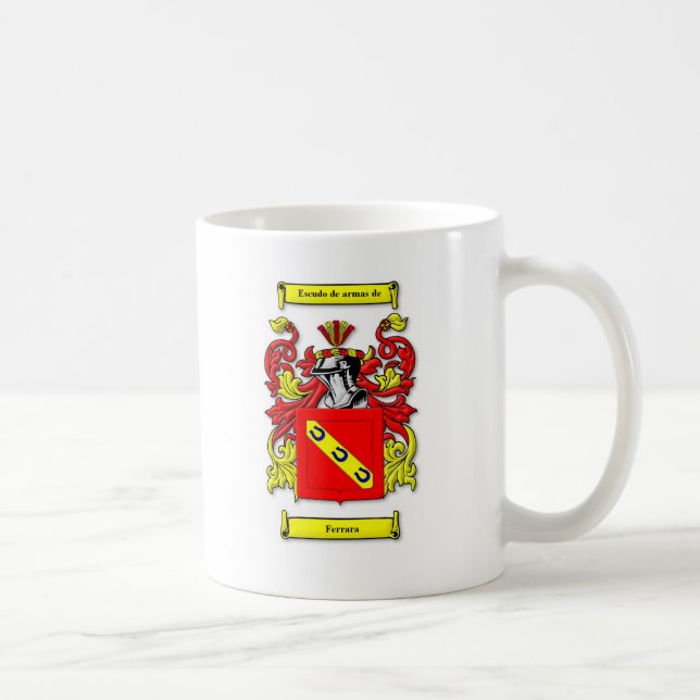 Taza De Café Escudo de armas de Ferrara (Derecha)