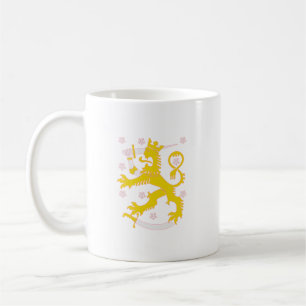 Taza De Café Escudo de armas de Finlandia