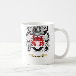 Taza De Café Escudo de armas de Flaherty