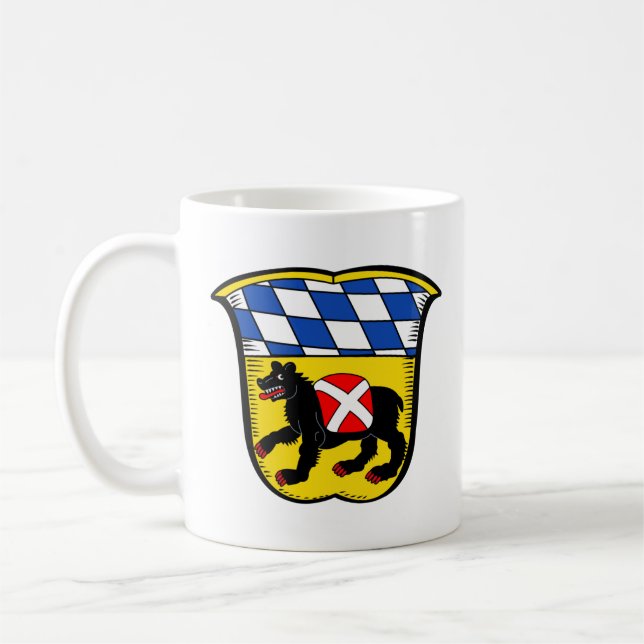 Taza De Café Escudo de armas de Freising, Alemania (Izquierda)