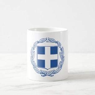 Taza De Café Escudo de armas de Grecia