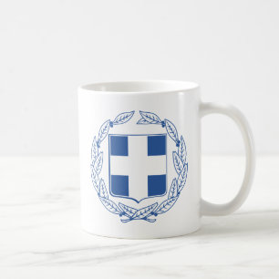 Taza De Café Escudo de armas de Grecia