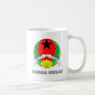 Taza De Café Escudo de armas de Guinea-Bissau