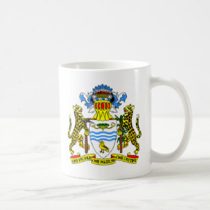Taza De Café Escudo de armas de Guyana