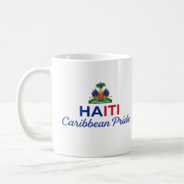 Taza De Café Escudo de armas de Haití | Orgullo cotidiano