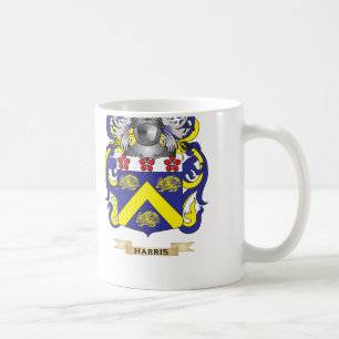 Taza De Café Escudo de armas de Harris (Irlanda) (escudo de la