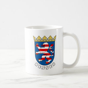 Taza De Café Escudo de armas de Hessen (Alemania)
