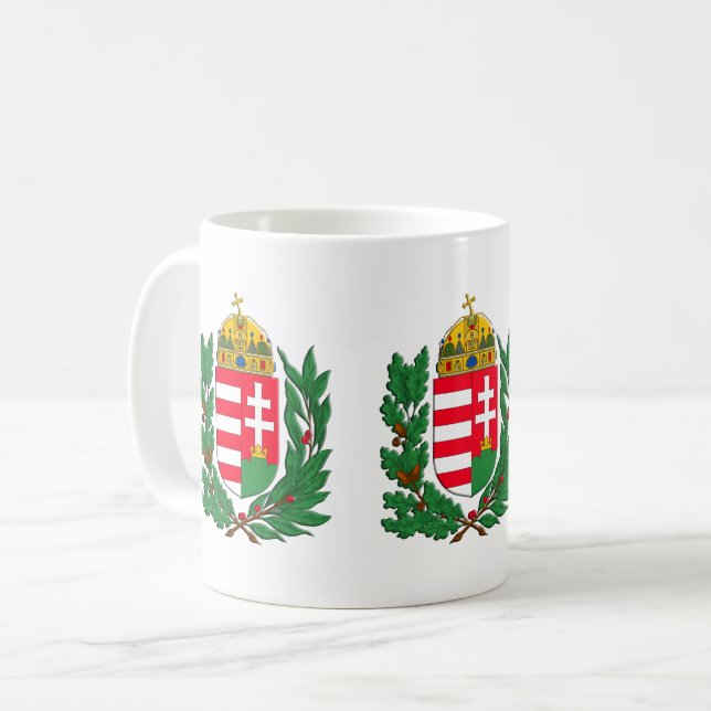 Taza De Café Escudo de armas de Hungría (Anverso izquierdo)