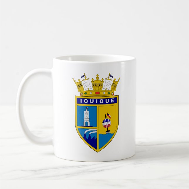 Taza De Café Escudo de armas de Iquique, Chile (Izquierda)