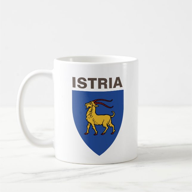 Taza De Café Escudo de armas de Istria (Izquierda)