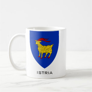 Taza De Café Escudo de Armas de Istria Legado Adriático