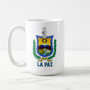 Taza De Café Escudo de Armas de La Paz, Bolivia