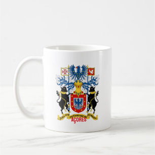 Taza De Café Escudo de armas de las Azores