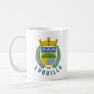 Taza De Café Escudo de armas de Luquillo - Puerto Rico