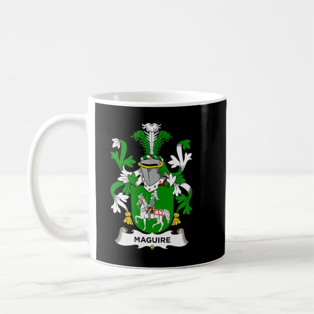 Taza De Café Escudo de armas de Maguire  (Izquierda)