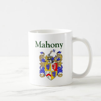 Taza De Café Escudo de armas de Mahony