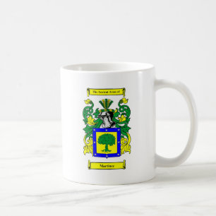 Taza De Café Escudo de armas de Martínez