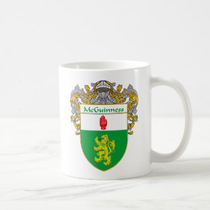 Taza De Café Escudo de armas de McGuinness (cubierto)