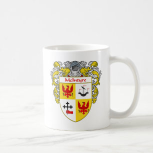 Taza De Café Escudo de armas de McIntyre (cubierto)