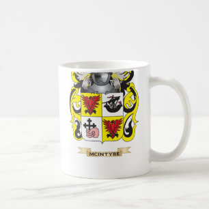Taza De Café Escudo de armas de McIntyre (escudo de la familia)