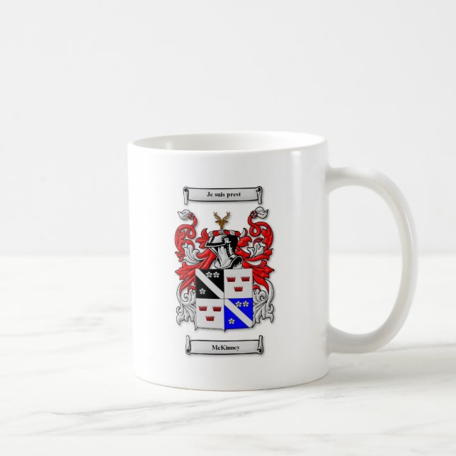 Taza De Café Escudo de armas de McKinney (Derecha)
