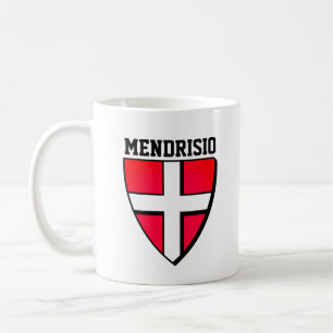 Taza De Café Escudo de armas de Mendrisio - SUIZA